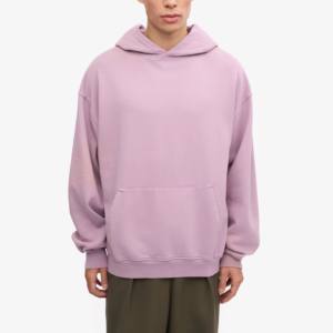 Top qualité sweats à capuche hommes 100% coton poids lourd luxe qualité impression personnalisée surdimensionné Streetwear pull à capuche pour hommes - Product Image 1