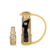 Adaptateur de connexion ou de déconnexion rapide pour tuyau de gaz ou d'air pour RV Propane