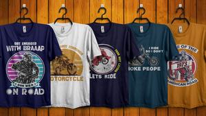 เสื้อยืดผู้ชายลายพิมพ์ซิลค์สกรีนสไตล์สตรีท  รักษ์โลก ผลิตจากผ้าฝ้าย 100% และโพลีเอสเตอร์ - Product Image 6