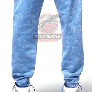Latest Style Custom Design Acid Wash <b>Trousers</b> For Adult OEM Services Made In High Quality Acid Wash <b>Trousers</b> - Product Image 6