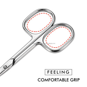 Ciseaux de manucure professionnels en acier inoxydable, fins, précis, tranchants, pour le soin des cuticules, outils de pédicure, utilisation beauté - Product Image 2