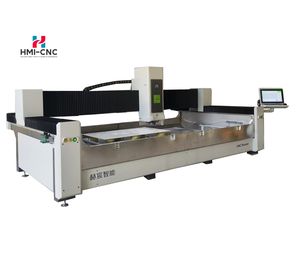 Hmi मल्टीफंक्शनल cnc सॉफ्टवेयर 5 अक्ष सॉवजेट स्टोन कटिंग मशीन के लिए संगमरमर के काउंटरटॉप इंजन 10 kw पावर 3 साल की वारंटी - Product Image 3
