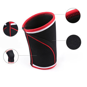 2024 nouveau Design séchage rapide Powerlifting genou manches couleurs et Logos personnalisés haute qualité en gros Gym entraînement meilleur prix - Product Image 4