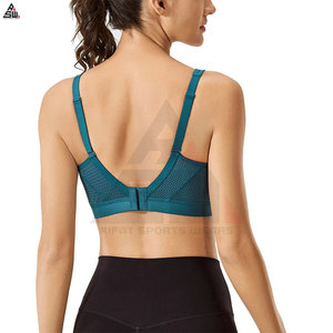 Nuevo Diseño de Última Generación, Sujetador Deportivo de Yoga Transpirable para Mujer con Logotipo Frontal Sublimado, Soporte Medio y Opciones Personalizables - Product Image 2