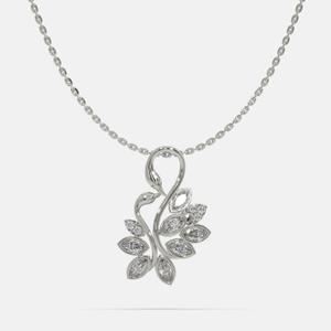Colgante de diamante natural 14K 18K oro sólido hecho a mano encanto para mujer joyería de oro fino regalo nupcial colgante de diamante - Product Image 2