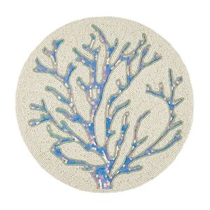 Premium Seed Beads Beaded Embroidery <b>Placemats</b> For Home Use Artistic Seed Beads Embroidery <b>Placemats</b> With Handmade Finish - Product Image 5