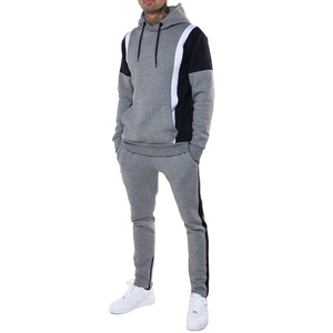 Venta caliente ropa deportiva gimnasio Fitness Tech polar entrenamiento hombres chándales conjunto de dos piezas chándal Jogging traje chándal 2025 - Product Image 4