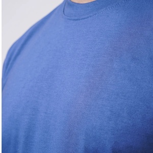 T-shirt personnalisé pour homme, col rond, manches courtes, coupe classique, tee-shirt basique, couleurs assorties, tailles S-4XL, étiquette privée, OEM, vente en gros - Product Image 5