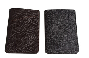 เคสใส่บัตรหนังแท้สำหรับผู้ชายสีน้ำตาลแบบลำลองคุณภาพพรีเมี่ยม - Product Image 2