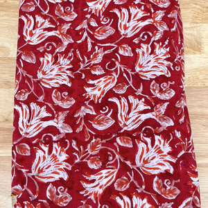 Hecho a mano indio de madera de bloque de impresión vestido de tela al por mayor moderno Jaipuri Floral Material de impresión - Product Image 2