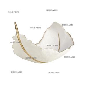 Tazón Decorativo de Aluminio de Último Diseño, Forma de Hoja, Color Negro, Tazón para Servir Chocolates al Precio Más Bajo - Product Image 5