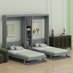 Bureau de direction contemporain de luxe, bureau d'ordinateur rectangulaire avec cadre métallique de 70,8 pouces - Product Image 3