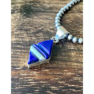 Steve Francisco Bezel-Set Multi-Stone and Sterling <b>Silver</b> Pendant - Product Image 4
