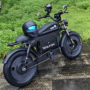 NUEVO Black Warrior 3000W Ultra W Fat Tire Ebike 60V 45AH Batería grande 50MPH Heavy Duty Ebike EE. UU. Envío - Product Image 1