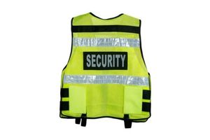 Chaleco de seguridad reflectante de alta visibilidad con cremallera frontal, chaleco táctico de seguridad con logotipo personalizado de último diseño, alta visibilidad - Product Image 2