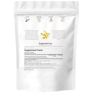 Extracto de Ajo Añejado Sin Olor, 300 Cápsulas Blandas, Sin GMO, Sin Gluten, Probado en Laboratorio, Suplemento Dietético - Product Image 4