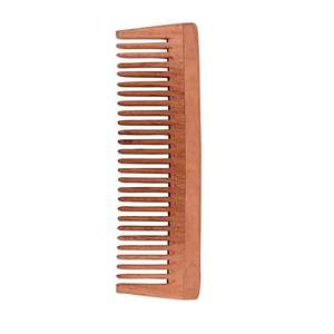 Pure Neem Wood Hair Comb with Natural Antibacterial Properties for <b>Scalp</b> <b>Massage</b> Hair Care Daily Grooming & Hair Styling - Product Image 1