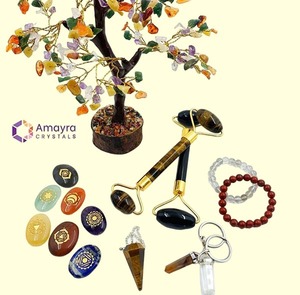 Seven Chakra Stone and <b>tree</b> sets <b>Crystal</b> Supplies Spiritual Gift Chakra Stones for Healing Wholesale Amayra <b>Crystals</b> Exports - Product Image 6