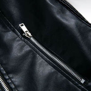 Ladies Leather <b>Jacket</b> <b>For</b> Women With Zipper Front <b>Long</b> Sleeve Stylish Fashion Outerwear Perfect <b>For</b> Autumn Daily Wear 2026 - Product Image 5