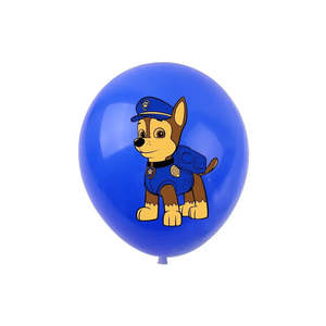 Lot 10 Pat Patrouille Metallic Helium <b>Party</b> <b>Balloons</b> Disposable for Various Mother's Day Graduation Chinese New Year Back School - Product Image 3