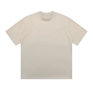 Anti-rides Logo personnalisé manches courtes lavage à l'acide t-shirts 100% coton lourd goutte épaule lavé à l'acide t-shirt pour hommes personnalisé - Product Image 6