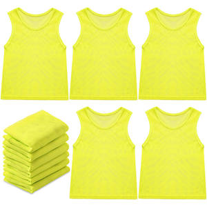 Custom Logo 100% Polyester Training <b>Bibs</b> Vests Sportswear Training <b>Bib</b> Soccer Jersey <b>Adults</b> Oem Team Wholesale Sleeveless <b>Bibs</b> - Product Image 1