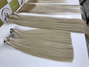 ผมต่อตรงยาว24นิ้วทำจากใยผิวบริสุทธิ์จากเวียดนามสีบลอนด์สุดหรู - Product Image 6