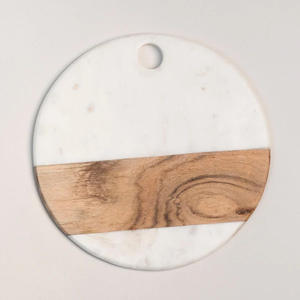 Étiquetage privé en gros, planche à découper en marbre de la meilleure qualité pour les cuisines et les hôtels, avec couleur et taille personnalisées - Product Image 1