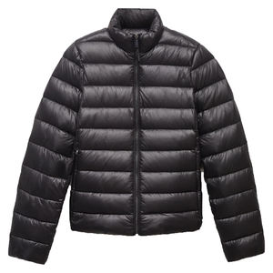 Chaqueta de Invierno para Mujer al por Mayor, Abrigo Acolchado Grueso y Cálido, Chaqueta Informal con Logotipo Personalizado, Chaqueta Acolchada con Cuello Alto para Mujer - Product Image 1