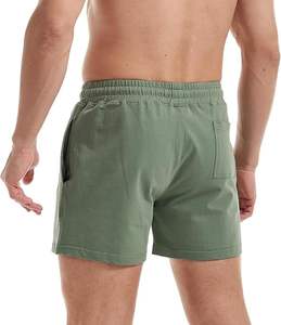 <b>Jogger</b> Knitted <b>Shorts</b> Fleece Sweat <b>Short</b> <b>Shorts</b> Grey Men's Gym Running Custom Logo Bulk Men's100% Cotton Casual - Product Image 2