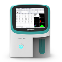 Analizador de Hematología Veterinario Automático Dymind DM61Vet de 5 Partes y RET, Máquina de Diagnóstico Hematológico para Animales CBC+DIFF+RET