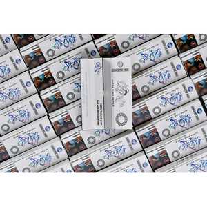 Korobo White <b>Hemp</b> Rolling <b>Paper</b> Regular Box 100-<b>Paper</b> Pack Rectangular Simple Style Slim Cigarettes Custom Logo Printing Manual - Product Image 5