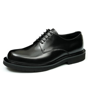 Chaussures en cuir décontractées pour hommes, style britannique, respirantes, légères, Derby, haut de gamme, luxe léger, polyvalentes, nouvelles chaussures en cuir - Product Image 5