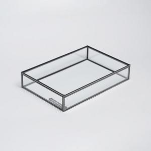 Boîte à bijoux décorative en laiton et verre de qualité nouveauté pour cadeau de mariage maison hôtel utilisation stockage en métal par F S INTERNATIONAL - Product Image 4