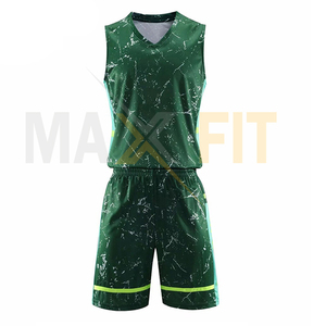 MAXFIT ENTERPRISES Uniforme de basket-ball de qualité supérieure pour homme Bonne vente Vêtements d'équipe grande taille en solde - Product Image 4