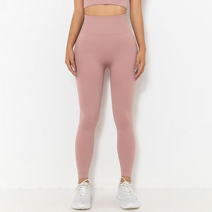 Pantalon de yoga de haute qualité pour femmes leggings à séchage rapide respirants et confortables avec logo personnalisé vente chaude à un prix - Product Image 4