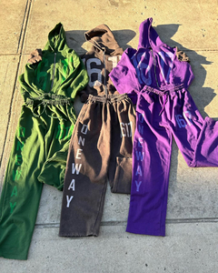 2025 nouveau Design Tech coton polaire pleine broderie à capuche survêtement survêtement pour hommes Logo personnalisé lavage à l'acide vêtements de sport survêtements - Product Image 1