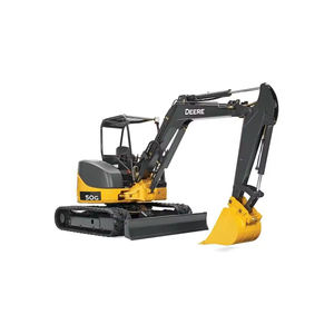 Excavadora John Deere 85G, equipo de construcción potente, sistema hidráulico duradero, máquina de movimiento de tierras eficiente - Product Image 1