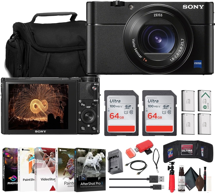 Высококачественная DSC-RX100 беззеркальная цифровая камера RX100 с зум-объективом оптом для фотосъемки и видеосъемки