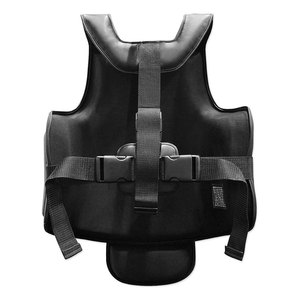 Chaleco de Entrenamiento de Taekwondo con Color Personalizado, Acolchado Geométrico, Tirantes Ajustables, Cintura Alta, 1.5 cm de Grosor, Protección Completa del Torso - Product Image 4