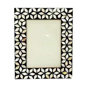 Marco de fotos con incrustaciones de hueso y resina de la mejor calidad, recién llegado, decoración de pared, Marco de imagen de perla Madre, diseño superior único, artesanías naturales - Product Image 3