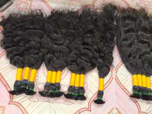 Extensions de cheveux humains bruts bouclés vierges indiens non traités de 24 pouces, vendeurs de cheveux bouclés 100% naturels, alignés sur les cuticules - Product Image 6