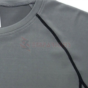 Camiseta Deportiva de Manga Corta para Hombre de Alta Calidad, Personalizable, Transpirable, de Spandex y Poliéster, Nueva Llegada - Product Image 6