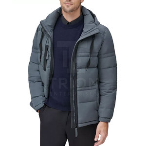 Nouvelle arrivée, veste matelassée au design tendance, logo personnalisé, veste d'hiver, nouvelle veste matelassée fabriquée au Pakistan - Product Image 4