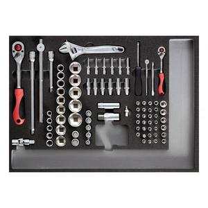 Jeu de douilles Gedore CT-Module 1/4''-1/2'' 84 pièces - Product Image 1