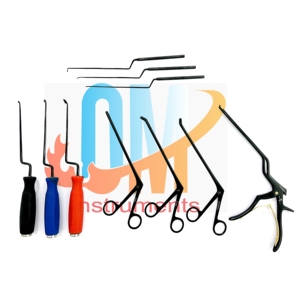 Conjunto de Instrumentos Básicos para Cirugía Ortopédica de Columna Lumbar Posterior Mínimamente Invasiva, Acero Inoxidable de Grado Médico, Reutilizables - Product Image 5