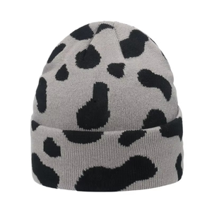 Gorro de ciclismo recién llegado, gorro de punto de invierno con puños cálidos para exteriores con ropa Jacquard, impresión Digital, precios al por mayor - Product Image 4