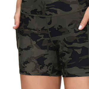 Pantalones cortos de botín de alta calidad para mujer, ropa de gimnasio, impresión por sublimación, deportes, correr, pantalones cortos de botín para mujer - Product Image 3