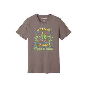 Camiseta de algodón 100% con temas de bondad, estampado de estilo informal, 12 opciones de color, 160-180, colocación de diseño personalizable GSM pesado - Product Image 4
