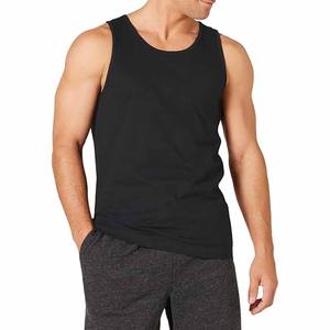 Camiseta sin mangas para hombre de talla grande mejor calificada, tela ligera transpirable disponible a precio de fábrica para ropa de calle y ropa deportiva - Product Image 1